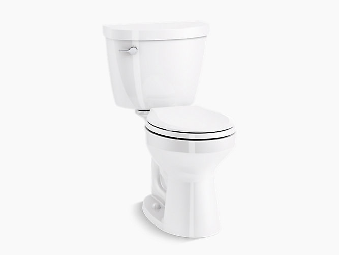 Round Front Chair Height Toilet Bowl, Comfort Height Toilet Round Bowl